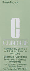 Clinique Dramatically Different Moisturizing Lotion+ with Pump Very Dry to Dry Combination Skin 125 ml - Rougecosmetics