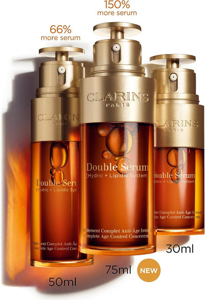 Clarins Double Serum - Anti-Aging Skincare with Turmeric