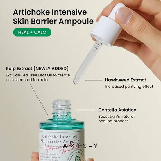 AXIS-Y Artichoke Intensive Skin Barrier Ampoule 30ml - Best Hydrating Serum