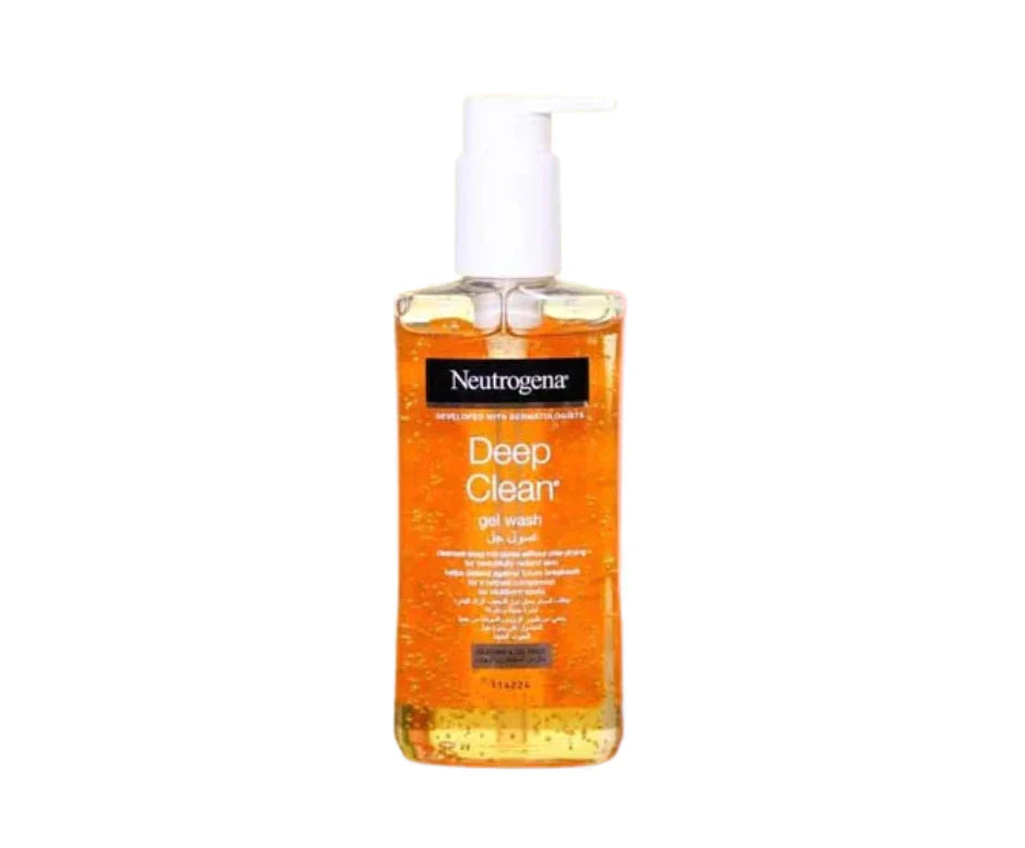 Neutrogena Deep Clean Gel Face Wash - Rougecosmetics